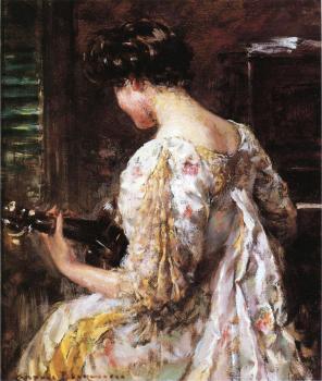 詹姆斯 卡萊爾 貝尅威思 Woman with Guitar 詹姆斯 卡萊爾 貝尅威思 Woman with Guitar